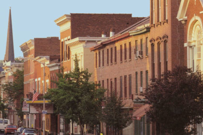 Main Street in Catskill NY by Nancy De Flon